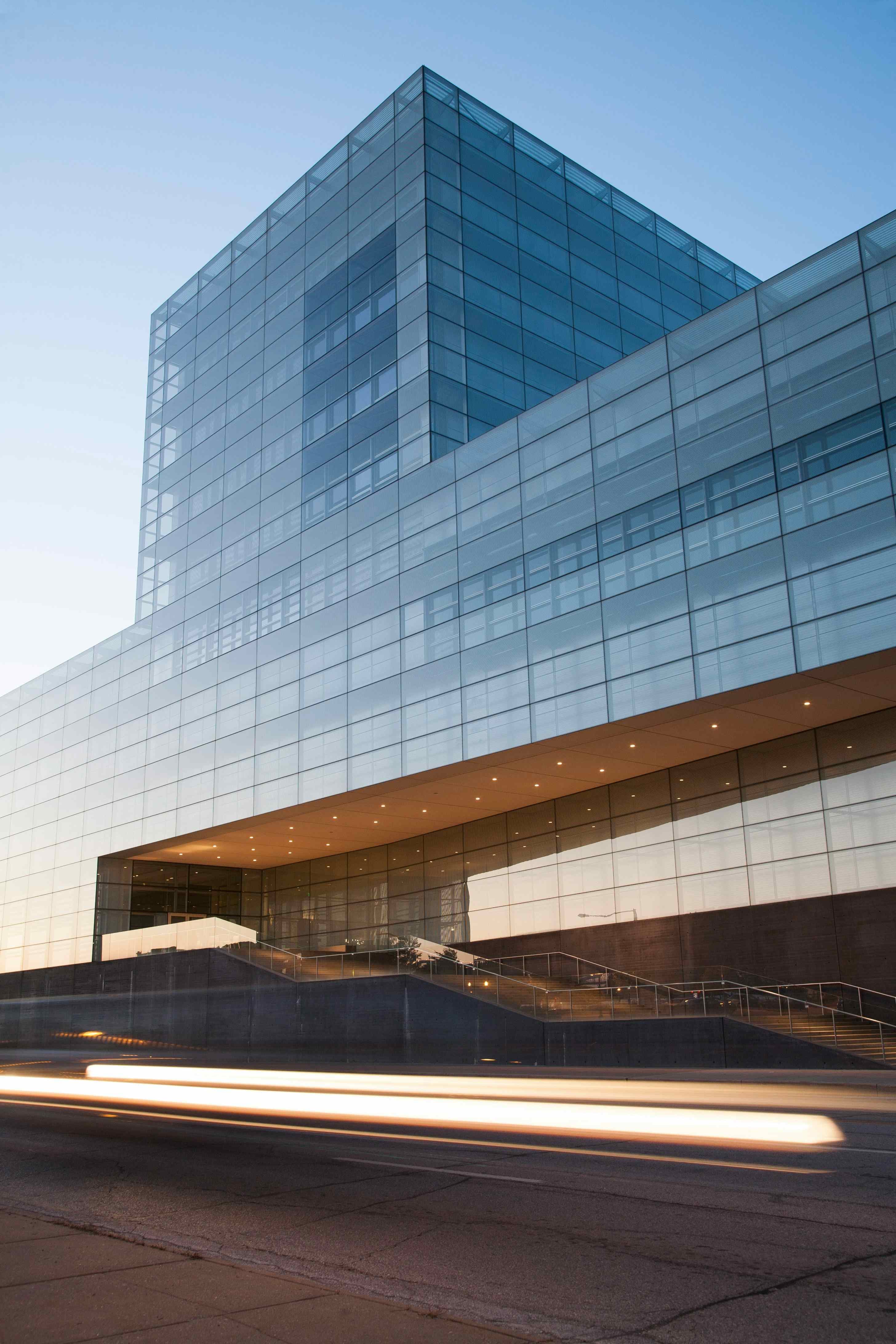 Modern commercial building
